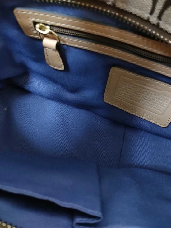 Coach Limited Edition Patchwork Leather Tote Bag Style No. 9499 - Multi-Color - Picture 3 of 10